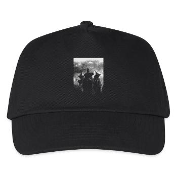 Drei Hexen - Kinder Basecap - Schwarz - Vorne