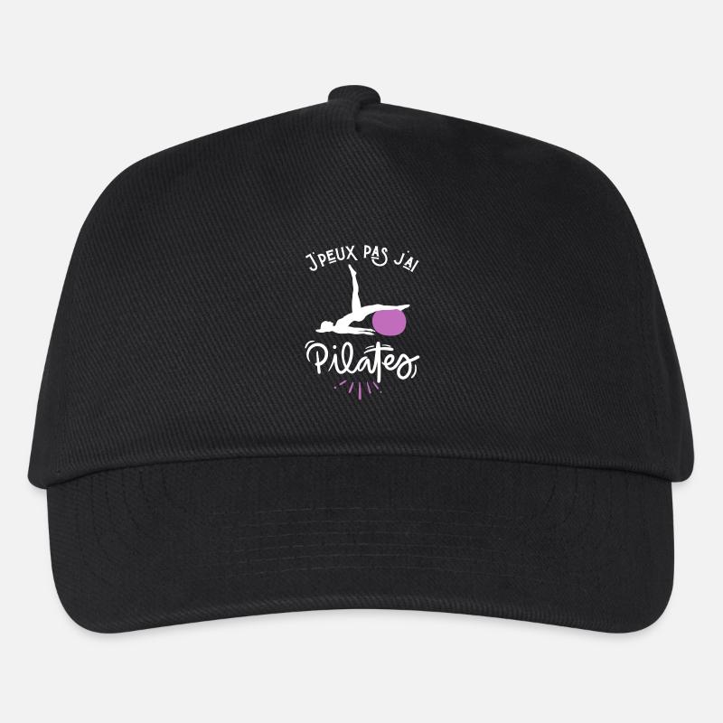 Je peux pas j ai pilates 2 - Casquette de baseball Enfant - noir