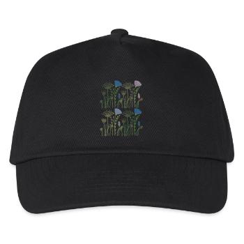 Dried flowers flower meadow - Kids’ Baseball Cap - black - Front