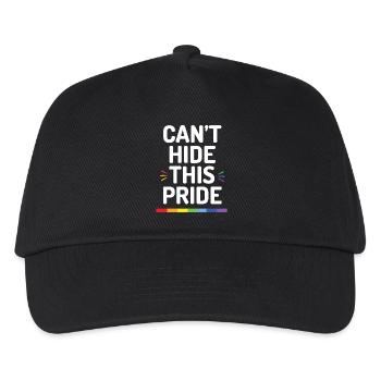 Pride Month - Can't Hide This Pride - Kids’ Baseball Cap - black - Front