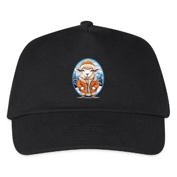 Sweet Sheep - Kids’ Baseball Cap - black - Front