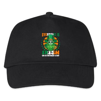 On St. Patrick's Day, everyone is Irish - Kids’ Baseball Cap - black - Front