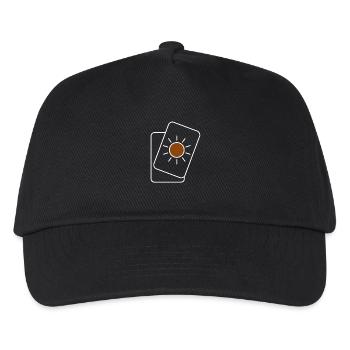 SONNENKARTE, SONNENKARTENSPIEL - Kinder Basecap - Schwarz - Vorne