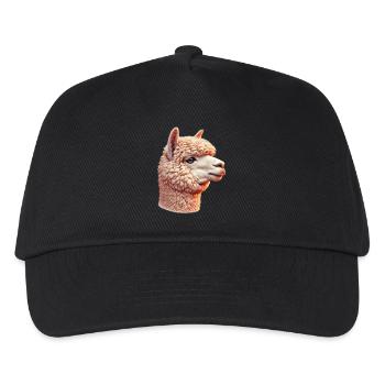 Alpaca - Kids’ Baseball Cap - black - Front