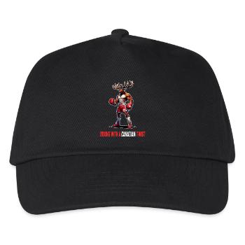 Design de boîte à wapitis du Canada - Casquette de baseball Enfant - noir - Devant
