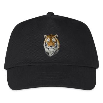 Tiger - Kids’ Baseball Cap - black - Front