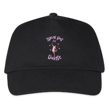 Danseuse danse humour - Casquette de baseball Enfant - noir - Devant