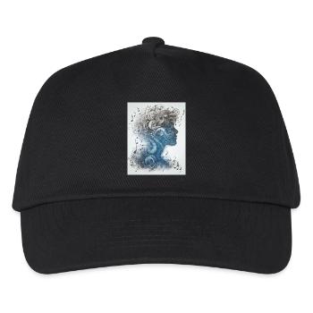 Melodic Mind: Symphony of Thoughts and Notes - Kids’ Baseball Cap - black - Front
