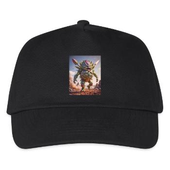 Gemüse Untergang Apocalypse Monster transformat - Kinder Basecap - Schwarz - Vorne