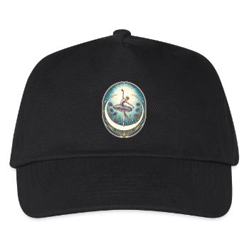 Blaue Ballerina - Kinder Basecap - Schwarz - Vorne