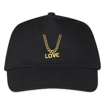 LOVE - Kids’ Baseball Cap - black - Front