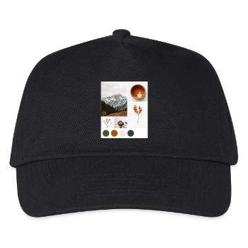 Rest. - Kids’ Baseball Cap - black - Front