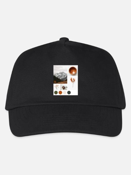 Ruhepause. - Kinder Basecap - Schwarz