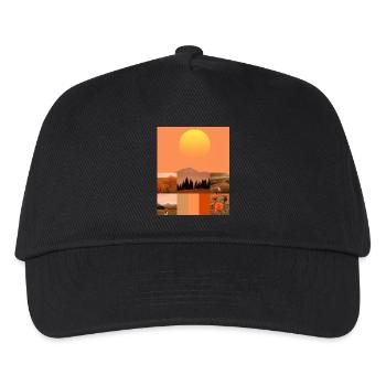 Sunsets. - Kids’ Baseball Cap - black - Front