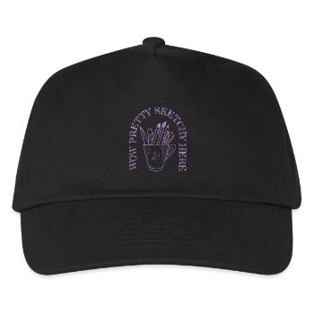 Artiste Peintre graphique Wow assez sommaire ici - Casquette de baseball Enfant - noir - Devant