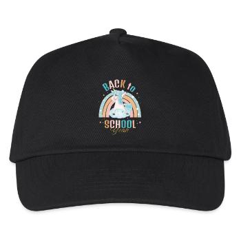 Back to School - Kids’ Baseball Cap - black - Front