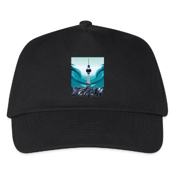 Berlin Wave - Kids’ Baseball Cap - black - Front