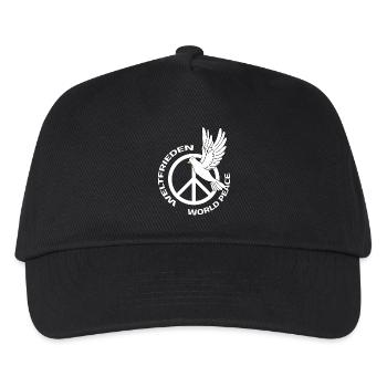 World Peace World Day of Peace Dove Peace - Kids’ Baseball Cap - black - Front