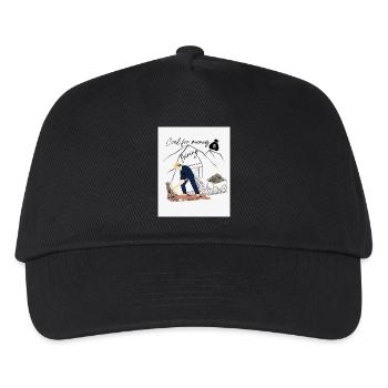 Conception minière - Casquette de baseball Enfant - noir - Devant