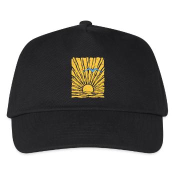 Sun - Kids’ Baseball Cap - black - Front