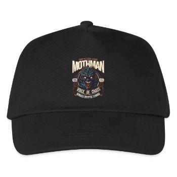 Mothman since 1966 Stimme des Chaos West Virginia - Kinder Basecap - Schwarz - Vorne