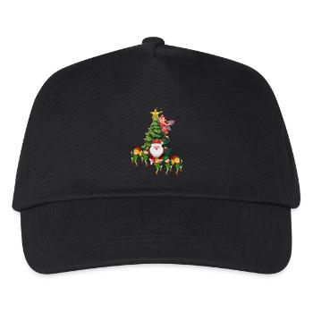 Noël enchanté - Casquette de baseball Enfant - noir - Devant