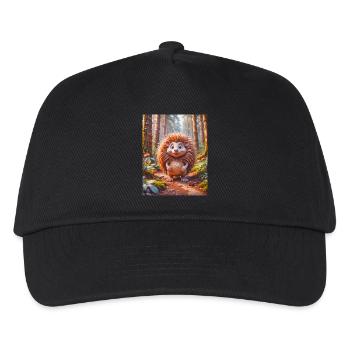 super cute Australian long nose echidna - Kids’ Baseball Cap - black - Front