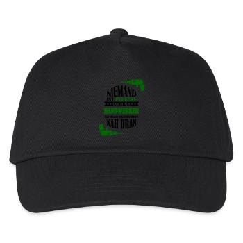 Nobody is perfect but as a craftsman - Kids’ Baseball Cap - black - Front