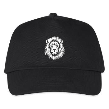 Lion Head - Kids’ Baseball Cap - black - Front