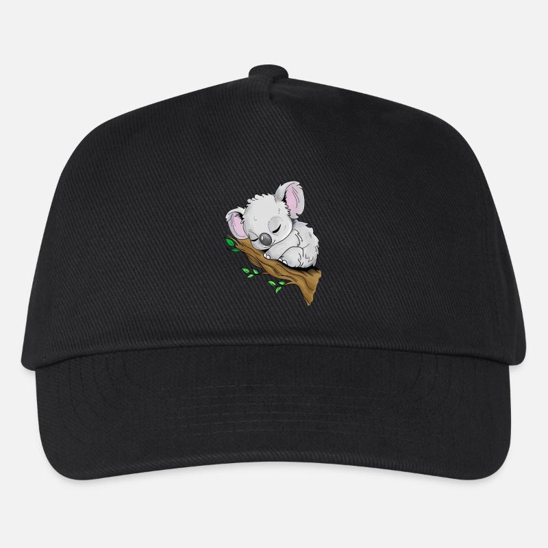 Koala endormi - Casquette de baseball Enfant - noir