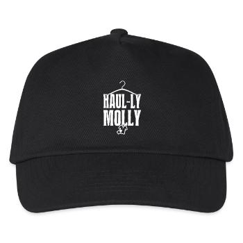 Friperie Haul-ly Molly Love Friperie - Casquette de baseball Enfant - noir - Devant