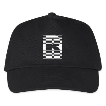 INITIAL R - Kids’ Baseball Cap - black - Front