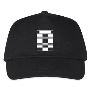 INITIAL T - Kids’ Baseball Cap - black - Front