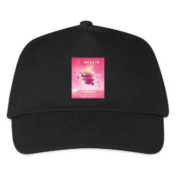 berlin Techno - Kids’ Baseball Cap - black - Front