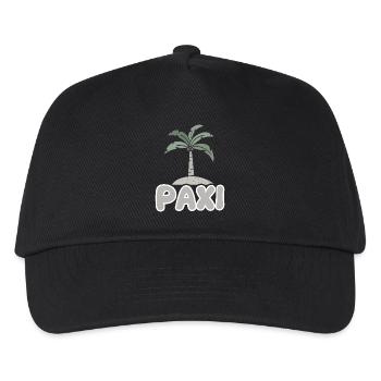 Paxi comme Paxi - Casquette de baseball Enfant - noir - Devant
