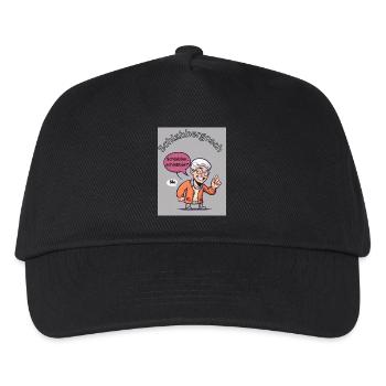 Schlabbergosch - Kinder Basecap - Schwarz - Vorne