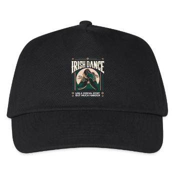 Stolz auf Irish Dance - Kinder Basecap - Schwarz - Vorne
