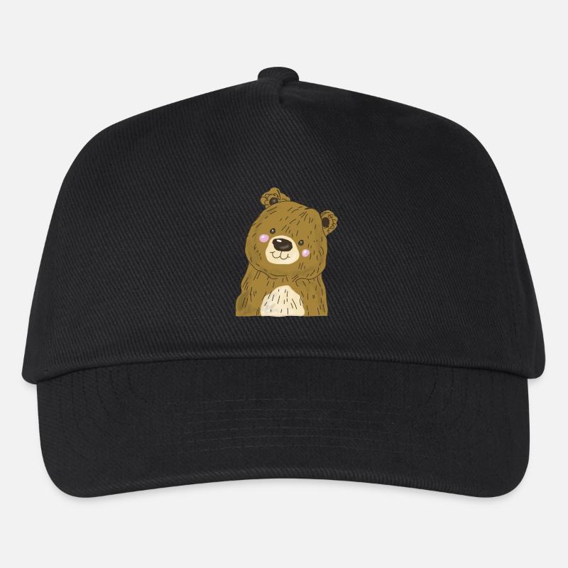 Ourson - Casquette de baseball Enfant - noir
