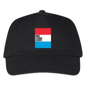 Luxemburg Eurovision Song Contest - Kinder Basecap - Schwarz - Vorne