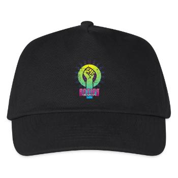 ANTIPA: Fight Patriarchy. Go feminist! (candy) - Kinder Basecap - Schwarz - Vorne