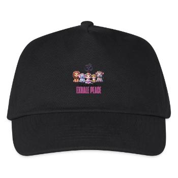 Meditation Squad - Kids’ Baseball Cap - black - Front