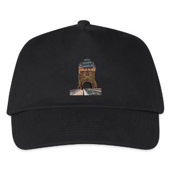 Nibelungen Gate // Bridge Gate // Worms - Kids’ Baseball Cap - black - Front