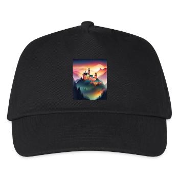 Gorgeous Romanian castle - Kids’ Baseball Cap - black - Front