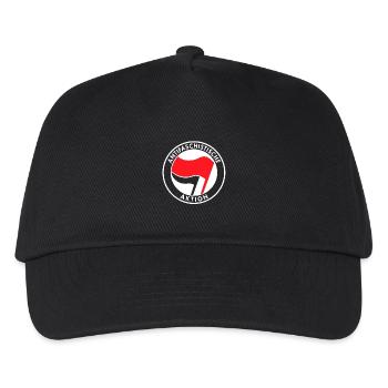 Anti-fascist action - Kids’ Baseball Cap - black - Front