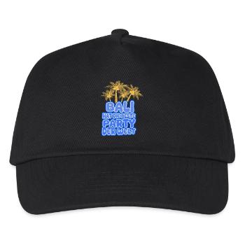 Bali as a holiday - Kids’ Baseball Cap - black - Front