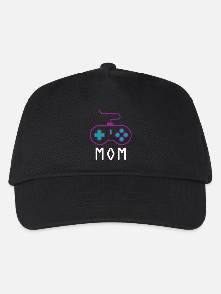 Mom Gamer - Kids’ Baseball Cap - black