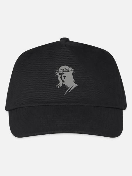 christus jesus - Kinder Basecap - Schwarz