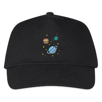 Galaxy - Kids’ Baseball Cap - black - Front