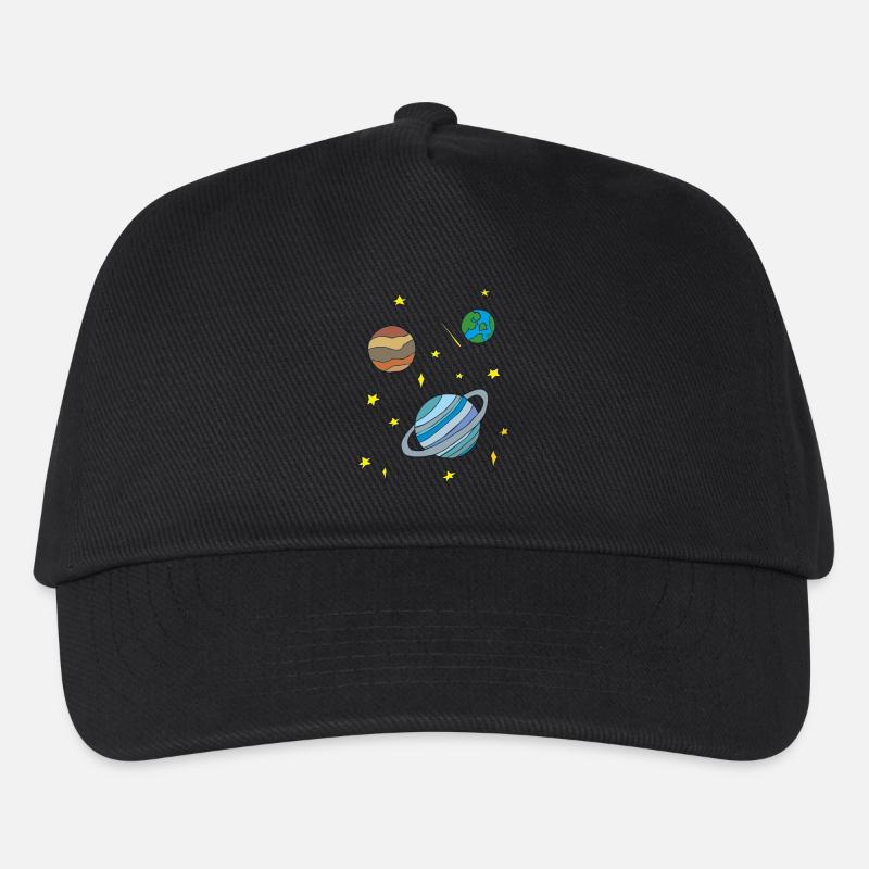 galaxy - Kinder Basecap - Schwarz
