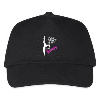 Dictons de pole dance - Ma thérapie - Casquette de baseball Enfant - noir - Devant